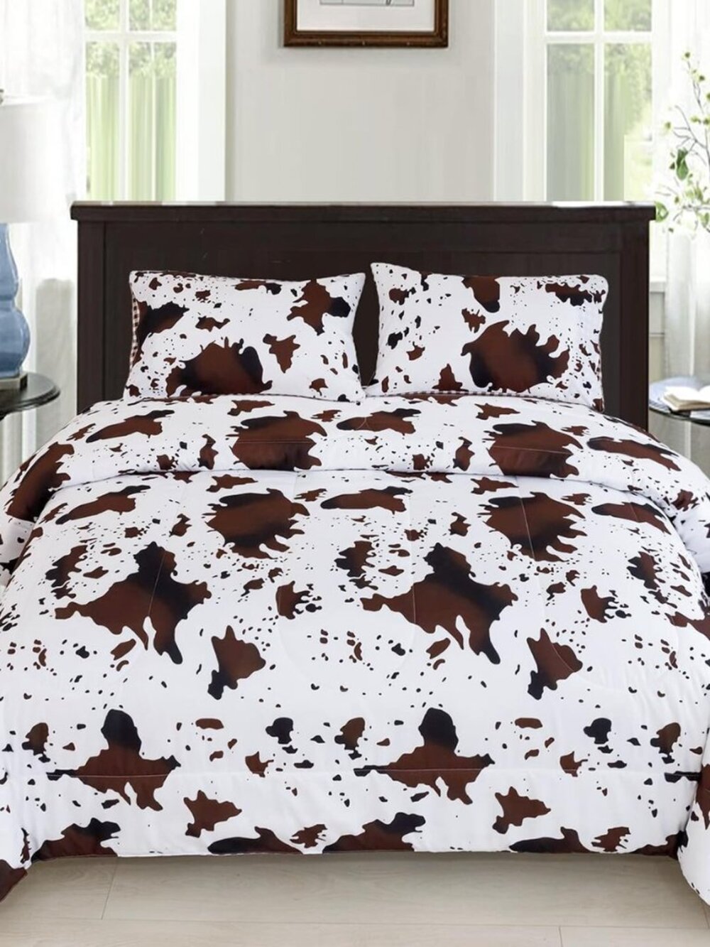 Cow Print Comforter Set Full Teen Boys Girls